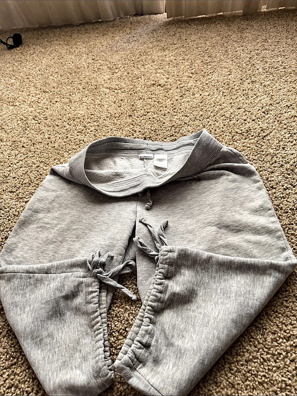 No Boundaries Girls Jogger Sweatpants Gray Size Medium (7/8)